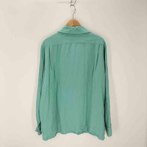 エディフィスラブークル EDIFICE LA BOUCLE ロゴ刺しゅう オープンカラーシャツ メンズ 2