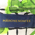 MARONENONFEE グローバー柄 格子模様 バックジップノースリーブワンピース レディース 36