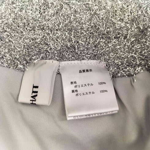 マチェット machatt グリッタースカート ラメスカート レディース