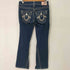 トゥルーレリジョン TRUE RELIGION ステッチデザインフレアデニムパンツ レディース 27
