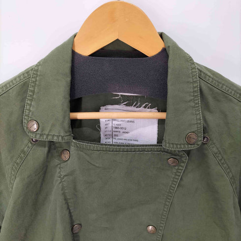 brilliant/jeans ミリタリーデザインジャケット レディース