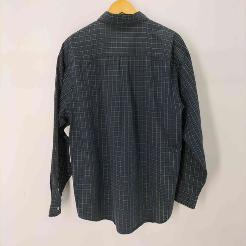 エディーバウアー Eddie Bauer 00S L/S コットンチェックシャツ メンズ import:L