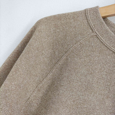 アーバンリサーチ URBAN RESEARCH 24aw MADE IN JAPAN ラメ裏毛スウェット レディース FREE