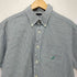 ノーティカ NAUTICA SLIM FIT チェック柄 ボタンダウン S/S シャツ メンズ import:L