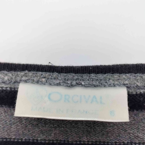 オーチバル ORCIVAL フランス製 ボーダー カットソー バスクシャツ メンズ 6