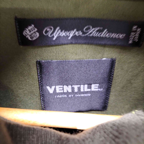 Upscape Audience VENTILE 40/2耐水撥水ギャバ G9 スタンドブルゾン メンズ JPN:M