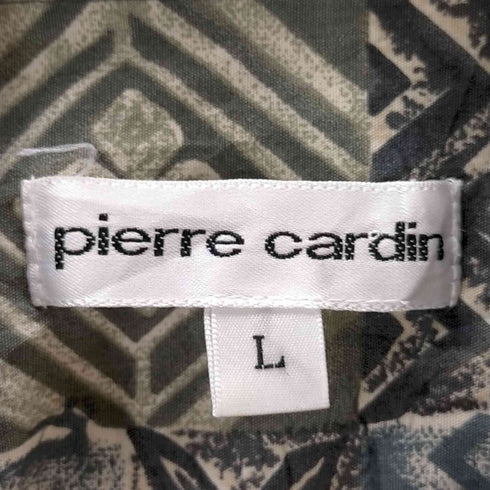 ピエールカルダン pierre cardin 韓国製 コットンアロハシャツ メンズ JPN:L