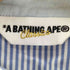 アベイシングエイプ A BATHING APE Classics STA 刺繍 S/S ストライプ ウエスタン シャツ メンズ JPN:M