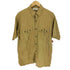 JUN SAITO GRASS MEN'S リネン フラップポケット S/S シャツ メンズ JPN:M