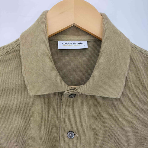 ラコステ LACOSTE ワンポイント 鹿の子 ポロシャツ メンズ JPN:2