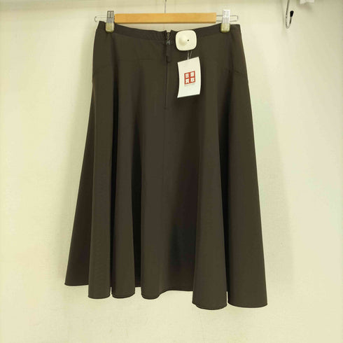 フォクシーニューヨーク FOXEY NEW YORK ひざ丈 フレア ポリスカート レディース ONE SIZE