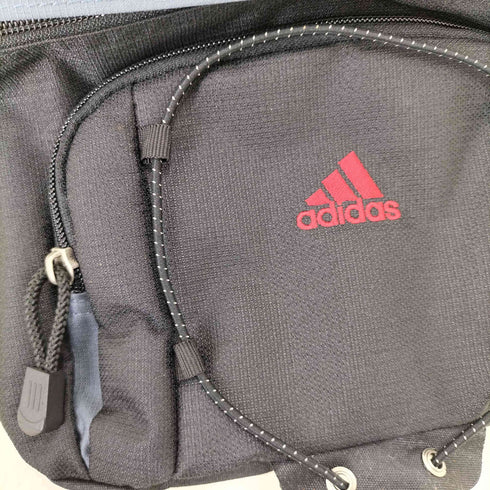アディダス adidas ロゴ刺繍 ボディバッグ メンズ