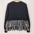 ユナイテッドアローズ UNITED ARROWS スウェット×ベロアティアード プルオーバー レディース FREE