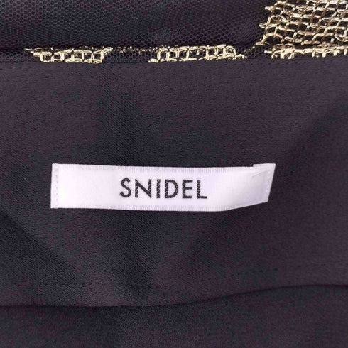 スナイデル snidel シャイニーナロースカート レディース JPN:0