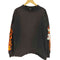 アーム ファイヤー パターン プリント L/S Tシャツ フェード メンズ