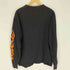 アーム ファイヤー パターン プリント L/S Tシャツ フェード メンズ