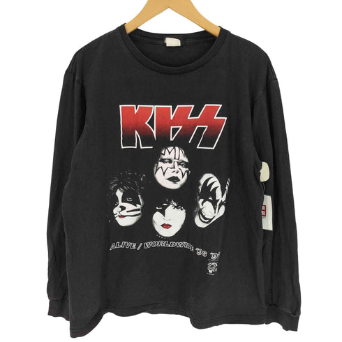 ウォールオブフェイム wall of fame ALIVE WORLDWIDE 96-97 プリント L/S バンド Tシャツ メンズ