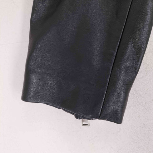 バナナリパブリック BANANA REPUBLIC レザーダブルライダースジャケット レディース xs