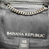 バナナリパブリック BANANA REPUBLIC レザーダブルライダースジャケット レディース xs