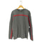 アルマーニコレツィオーニ ARMANI COLLEZIONI ラインカーブデザインクルーネックニット メンズ L