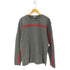 アルマーニコレツィオーニ ARMANI COLLEZIONI ラインカーブデザインクルーネックニット メンズ L