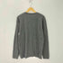 アルマーニコレツィオーニ ARMANI COLLEZIONI ラインカーブデザインクルーネックニット メンズ L