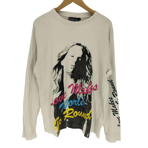 オクトパスアーミー OCTOPUS ARMY ADVISORY Love Makes World Go Round フォト プリント L/S Tシャツ メンズ import:XL