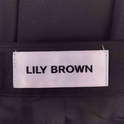 リリーブラウン Lily Brown プリーツスカショーパン レディース JPN:1