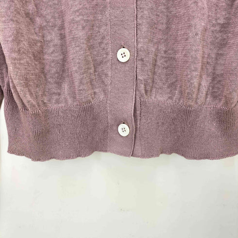 マーガレットハウエル MARGARET HOWELL 24SS FINE LINEN リネンカーディガン レディース JPN:2