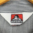 ベンデイビス BEN DAVIS USA製 フロントポケット ハーフジップ ストライプポロシャツ メンズ JPN:M