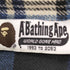 アベイシングエイプ A BATHING APE 猫目ボタン コットン フランネル シャツ メンズ JPN:M