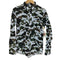 アベイシングエイプ A BATHING APE AITE 1ST CAMO STRIPEBD SHIRT カモ 迷彩柄 B.D L/S ストライプ シャツ メンズ JPN:M