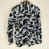 アベイシングエイプ A BATHING APE AITE 1ST CAMO STRIPEBD SHIRT カモ 迷彩柄 B.D L/S ストライプ シャツ メンズ JPN:M