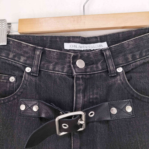 ジョンローレンスサリバン JOHN LAWRENCE SULLIVAN FRONT SIDE BELTED DENIM PANTS メンズ 46