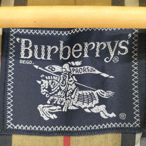 バーバリーズ BURBERRYS 裏地ノヴァチェックステンカラーコート メンズ