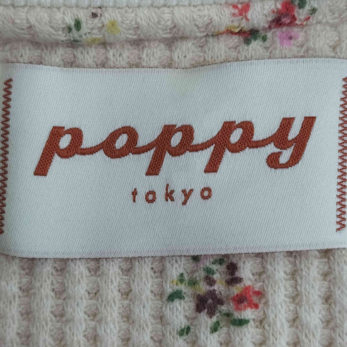 ポピートーキョー poppy tokyo ma-1 裏地ワッフルサーマル フリルブルゾン レディース JPN:M