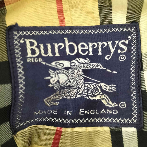 バーバリーズ BURBERRYS MADE IN ENGLAND 裏地ノヴァチェックステンカラーコート レディース