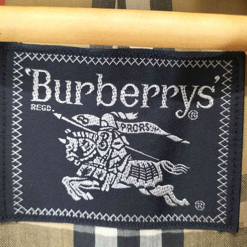 バーバリーズ BURBERRYS 裏地ノヴァチェックステンカラーコート メンズ 170