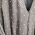 ザラ ZARA ベルテッド ラメドットシアーワンピース レディース USA XS