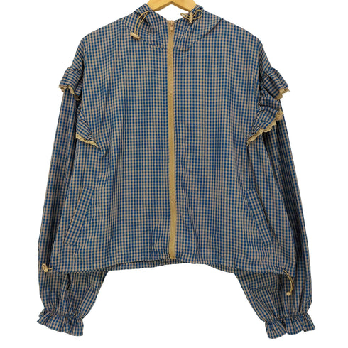 ポピートーキョー poppy tokyo FRILL NYLON PARKA フリルナイロンパーカー レディース JPN:M