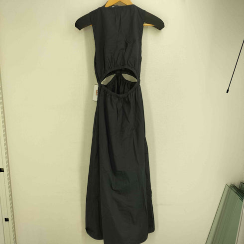 ザラ ZARA ソフトストレッチノースリーブドレスワンピース レディース USA S