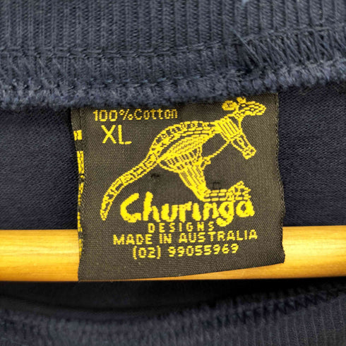 Churinga DREAMTIME DOLPHIN GUAM プリント Tシャツ メンズ import:XL
