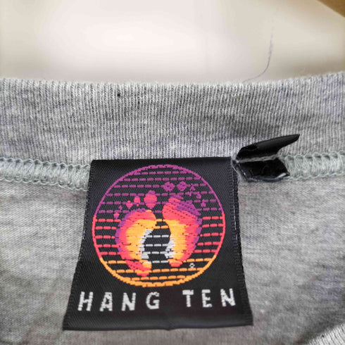 ハンテン HANG TEN ロゴ 刺繍 ポケット Tシャツ メンズ import:L
