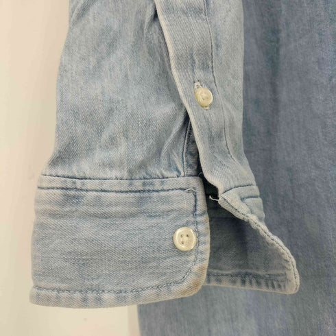 ポロラルフローレン POLO RALPH LAUREN DENIM&SUPPLY ポニー刺繍 デニムシャツ メンズ import:M