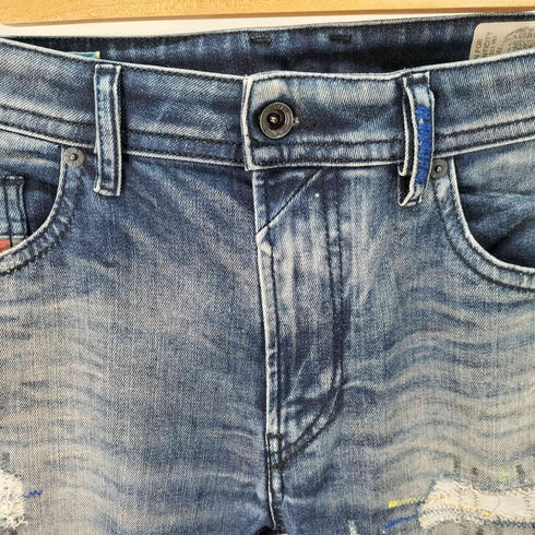 ディーゼル DIESEL THOMMER STRECHダメージデニム メンズ W31 L32