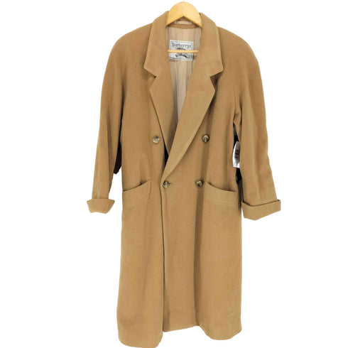 バーバリーズ BURBERRYS WOOL & CASHMERE ウールカシミヤダブルチェスターコート メンズ 9AR