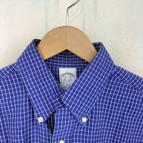 ブルックスブラザーズ BROOKS BROTHERS EST.1818 チェック BDシャツ メンズ 15 1/2-34