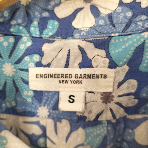 エンジニアードガーメンツ Engineered Garments SHIRT IN LT.BLUE FLORAL PRINT メンズ JPN:S