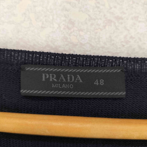 プラダ PRADA Vネック ウールニット セーター メンズ JPN:48