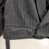 ザラ ZARA ストライプ ディストラクト ブレザー レディース import:XS